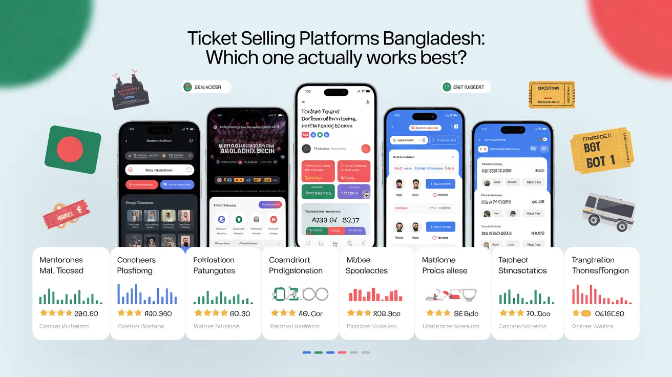 ticket selling platforms bangladesh