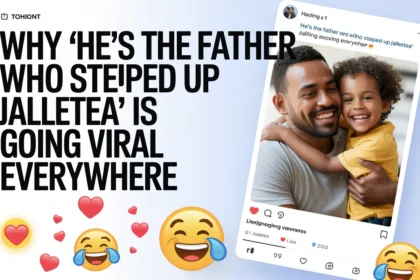 he's the father who stepped up jalletea